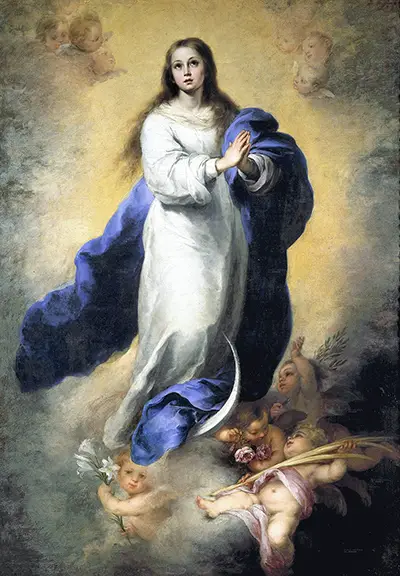The Immaculate Conception of El Escorial Bartolome Esteban Murillo